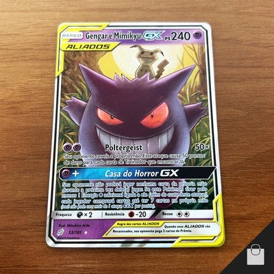 Gengar & Mimikyu GX 53/181 Sun & Moon Tag Team Up Rare Pokemon