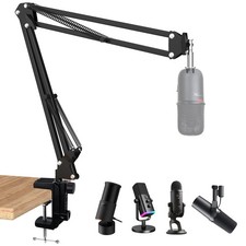 SoloCast Boom Arm Mic Stand, Adjustable Suspension HyperX