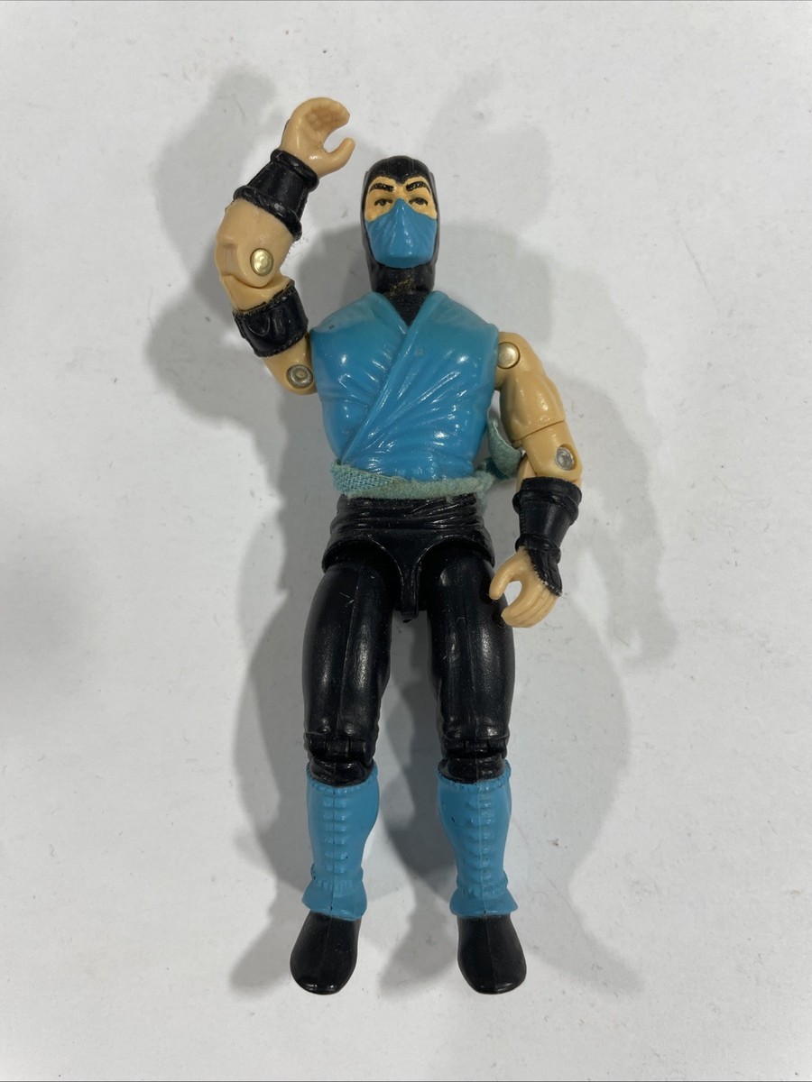 Vintage 1991 GI Joe Hasbro Mortal Kombat Sub Zero 3.75