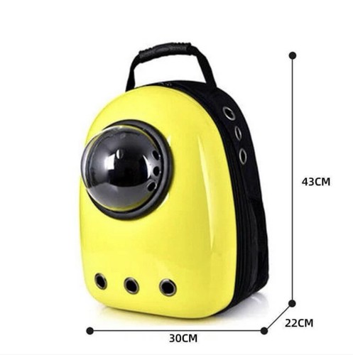 Astropet Space Capsule Pet Backpack Breathable Dog Cat Carrier Travel Bag