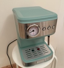 Haden Black & Copper 204509 Espresso Pump Coffee Machine w/ Milk Frother Home