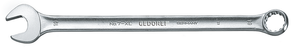 Gedore Ring-MaulschlüSsel, SW 24 Mm, Extra Lang, 15° Abgewinkelt, 12-Kant,-image