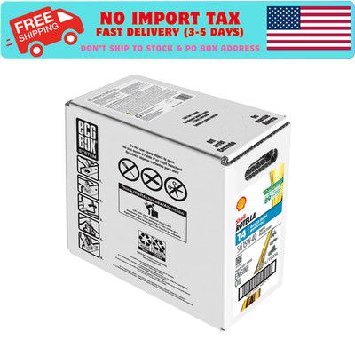 Shell Rotella T4 Triple Protection 15W-40 Diesel Engine Oil, 3 Gallon