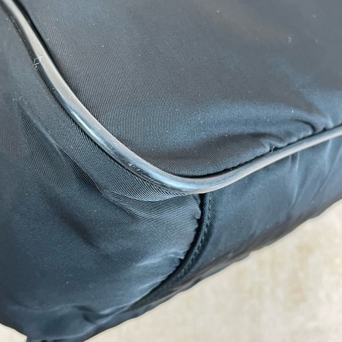 Prada Pre-Owned Authentic Messenger Bag Black Nylon Free Tracked Shipping - Picture 18 of 19