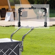 Faltbarer Wagen Schiebegriff Strandwagen Griff Befestigung für Garten Picknick