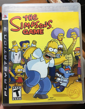 The Simpsons Game (PlayStation 3 PS3, 2007) Complete CIB - Tested!
