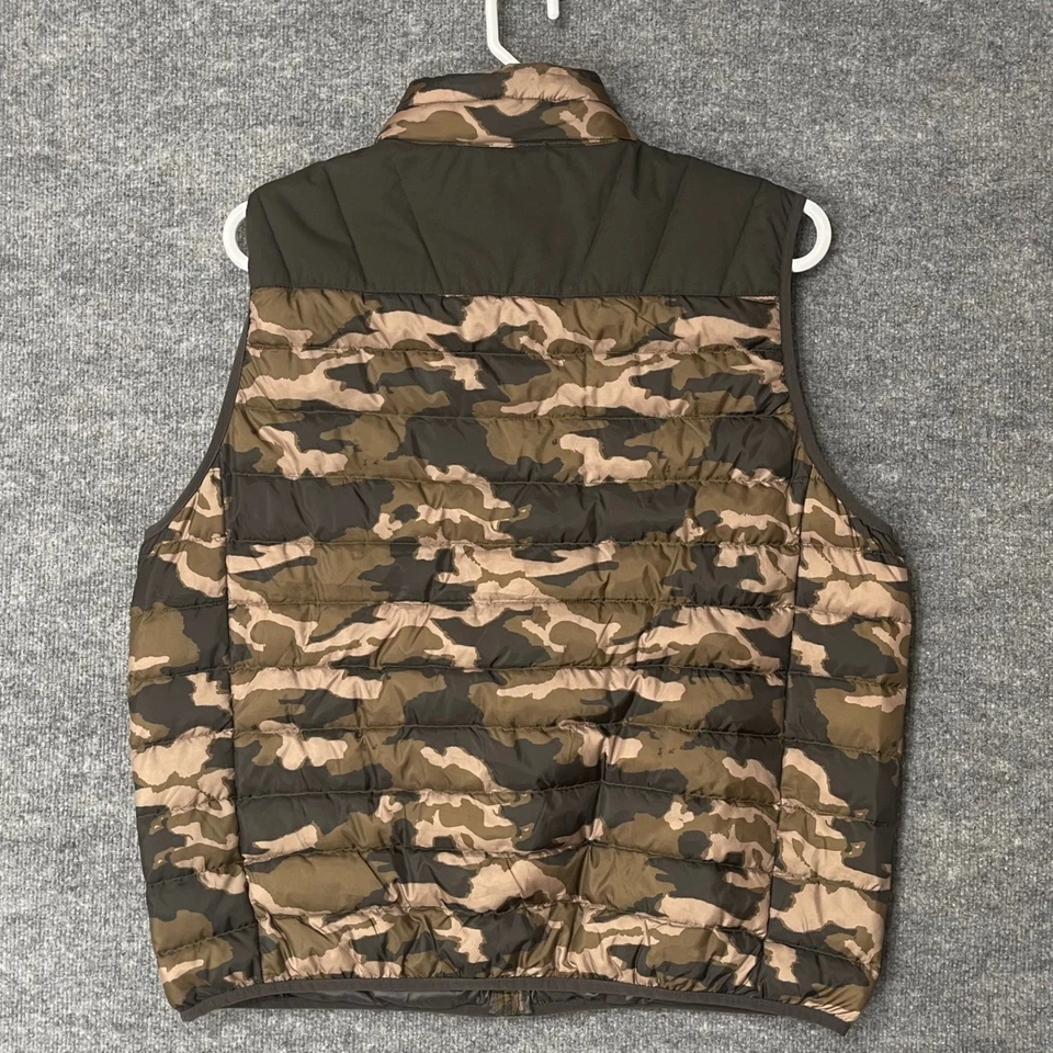 Hawke & Co Sport Mens Camouflage Puffer Vest Lightweight Down Fill Size XL - Image 2 of 4