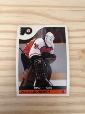 1985-86 O-Pee-Chee #110 Pelle Lindbergh Mem. - Philadelphia Flyers (invM20)