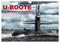 Calendar 2027 · US Version · Submarines - Military Monsters (Wall Calendar 2027