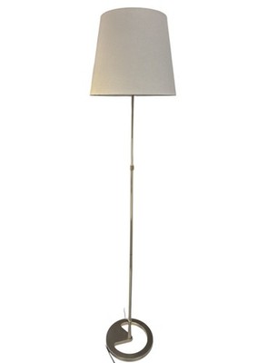 New IKEA NYFORS White Floor Lamp Nickel Plated White 168 cm (66 New IKEA NYFORS White Floor Lamp Nickel Plated White 168 cm (66