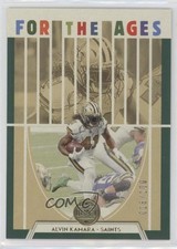 2022 Panini Legacy For the Ages Green 18/100 Alvin Kamara #FA-2 0a9a