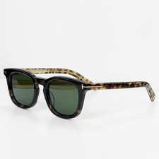 TOM FORD FT1326 Icon Square Havana Green 48  24-145 Sunglasses New w/ Case