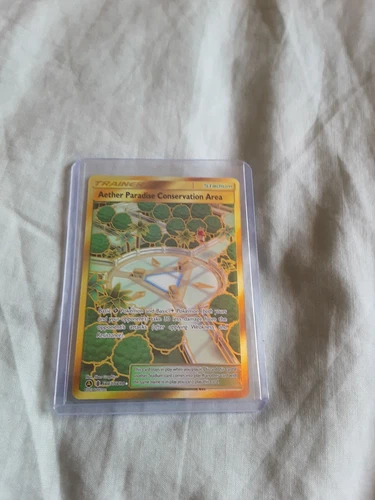 Pokemon Aether Paradise Conservation Area Sv87/Sv94 Hidden Fates Card