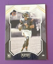 Panini 2021 Playoff Justin Fields Rookie #208 Chicago Bears NFL