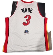 Dwayne Wade Signed Jersey Miami Heat Hall Of Fame Champion Autographed BAS COA