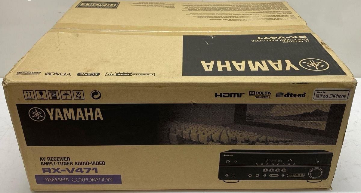 Yamaha RX V471 5.1 Channel 180 Watt Receiver for sale online