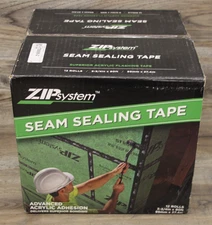 Huber ZIP System Flashing Tape 3.75 in x 90 ft Self-Adhesive Flashing - 12 Rolls