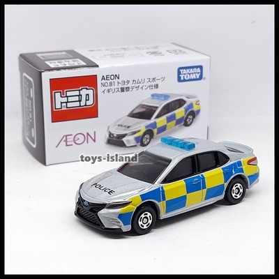 TOMICA AEON 81 TOYOTA CAMRY SPORTS UK Police Type 1/64