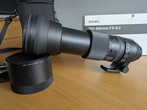 Sigma 150-600mm f/5-6.3 DG OS HSM Contemporary Zoom Lens Canon EF