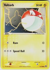 Voltorb 71/106 Common Emerald Pokemon Moderately Played on eBay