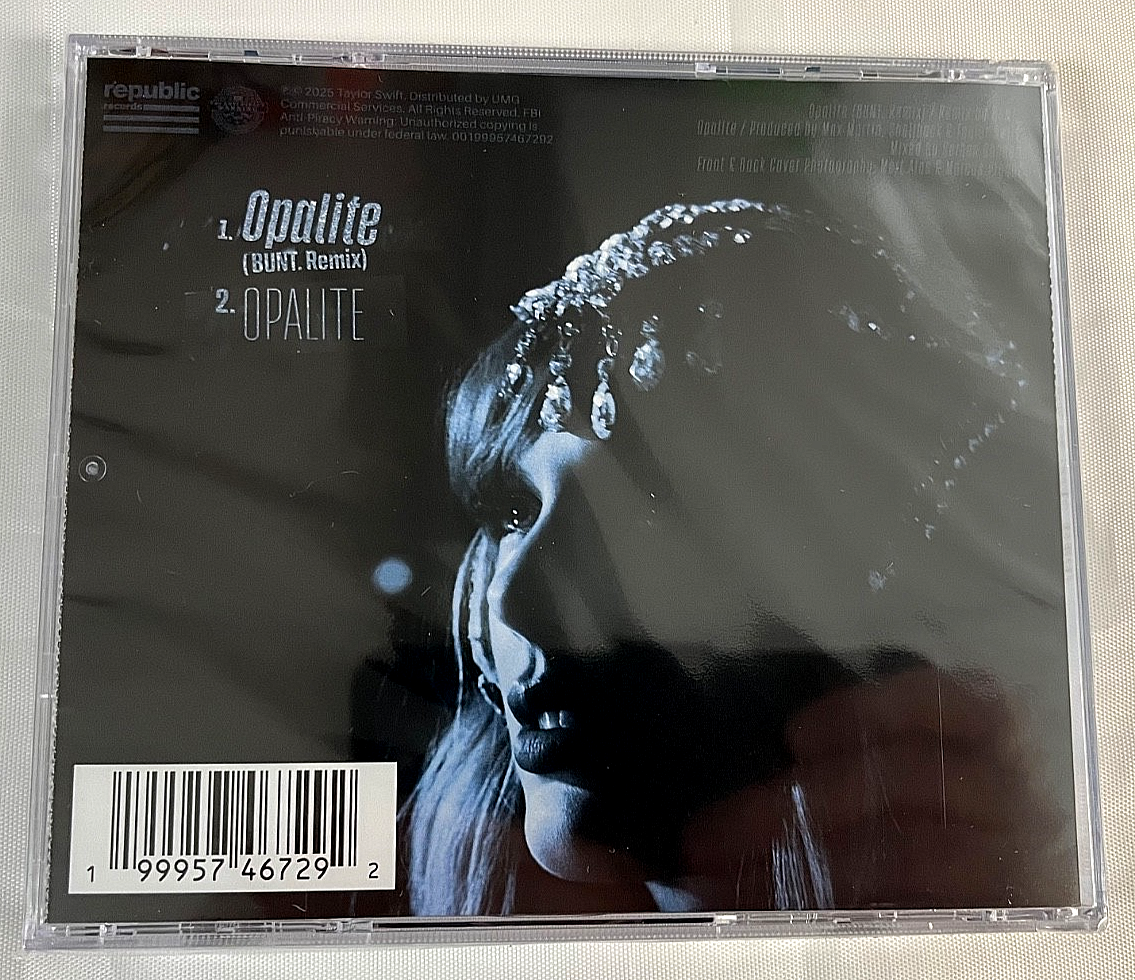 Taylor Swift Opalite Remix Chris Lake Bunt Ely Oaks Skream 4 CD