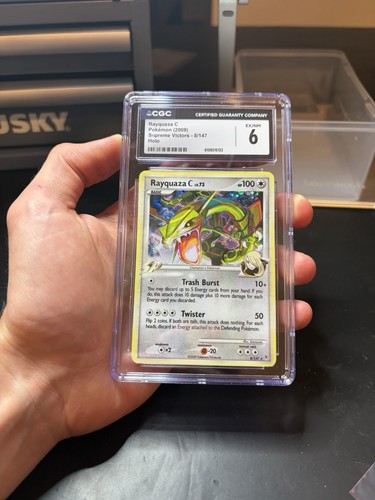 Rayquaza C graded CGC 6 for sale on eBay