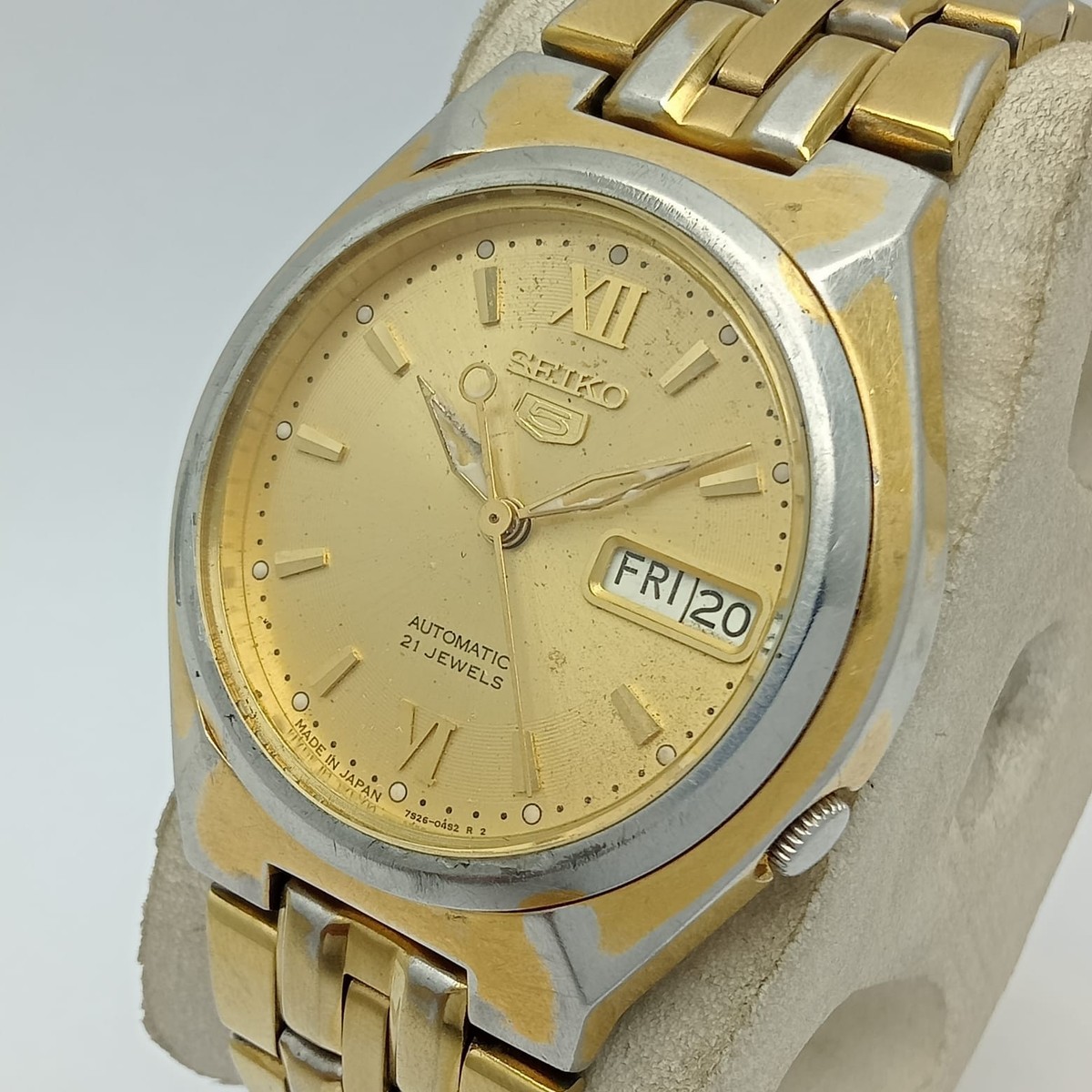 Seiko 5 Automatic 7S26-01T0 Day/Date Vintage Men's Watch | eBay