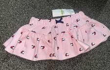 Tommy Hilfiger Baby Girl Pink Tennis Skirt 3-6m Hearts- Tags See Discription