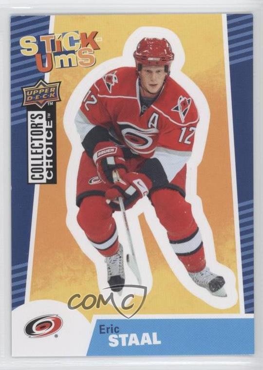 2009-10 Upper Deck Collector's Choice Stick-Ums Eric Staal #SU5 0d2