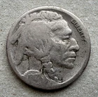 Buffalo Nickel, KM#134, 1917-S