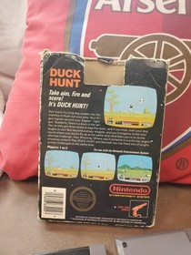 1st Release 1985-86 "Glossy Seal" Nintendo DUCK HUNT With The Box *NO Manual*