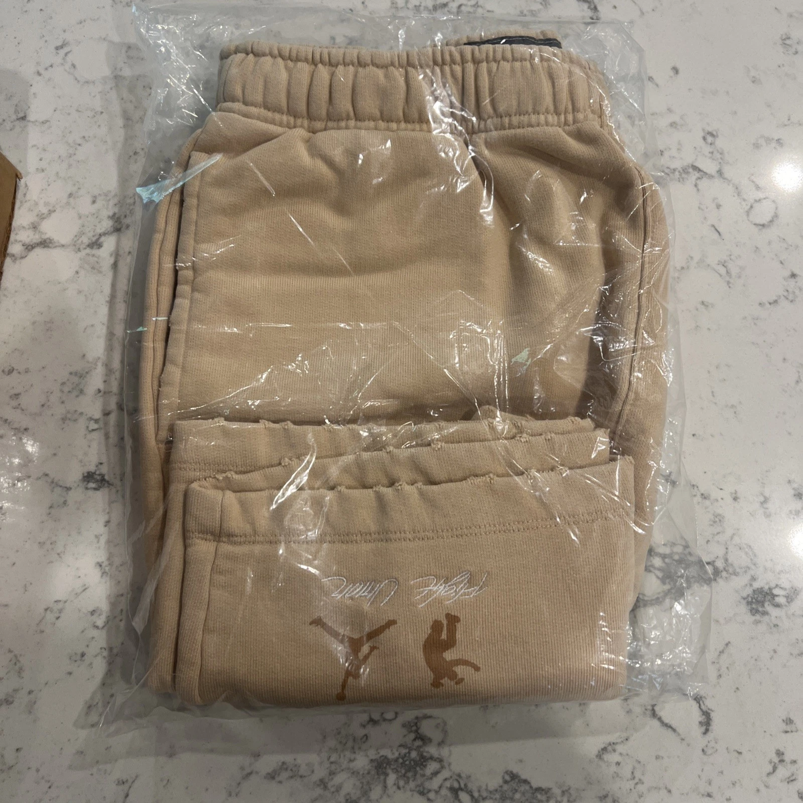 Jordan x Union M J FLC Corto Uomo Onice Bianco Nuovo con etichette Taglia Large