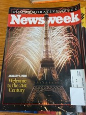 Newsweek January 1, 2000 Commemorative Issue with 1998 & 1999 Issues