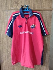 Rare Munster Rugby Team Canterbury Shirt Home 2003/2004 Jersey Men Size 2XL