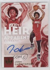 2021 Panini Court Kings Heir Apparent 130/199 Josh Christopher #HA-JCH Auto 03x6