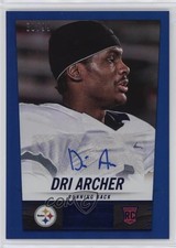 2014 Panini Hot Rookies Rookie Signatures Blue 90/99 Dri Archer #367 Auto 0y6s