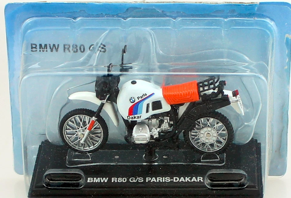 BMW R 80 GS Paris Dakar  1:24 Motorrad- Modell - Bild 3 von 3
