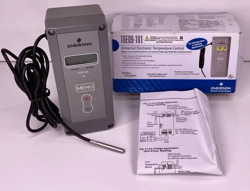 Emerson 16E09-101 Electronic Temperature Control Brand New