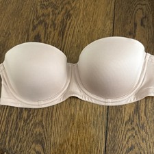 Calvin Klein 34B Constant Strapless T-Shirt Bra NWOT NO STRAPS