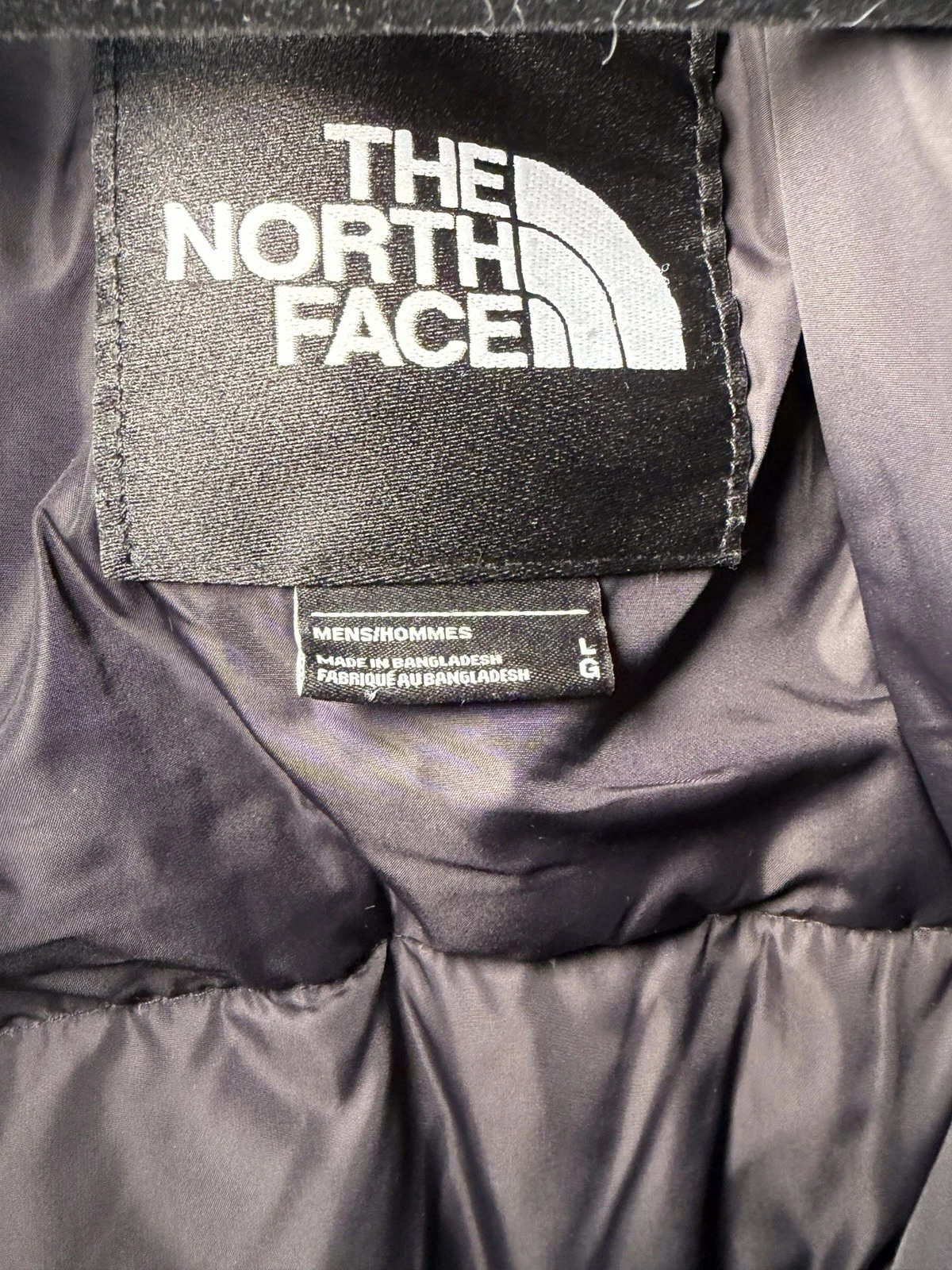 The North Face Men’s 1996 Retro Nuptse 700 Down Puffer Jacket Blue Black L image 3