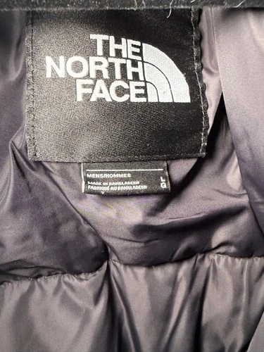 The North Face Men’s 1996 Retro Nuptse 700 Down Puffer Jacket Blue Black L image 3