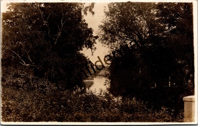 Real Photo View Of Little Chazy River West Chazy NY Adirondacks New York T33