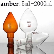 Laboratory flask Beaker Chemistry round bottom glassware 5ml-2000ml