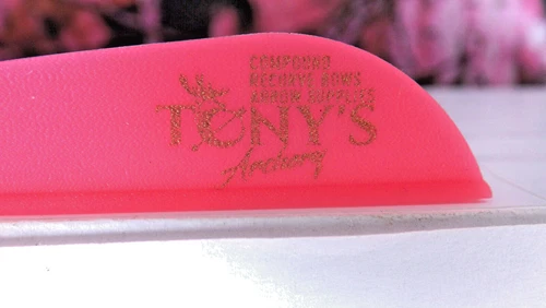 Tonys 3'' Archery Vanes Archery All New Super Wave Vane Pink 50PK TNYSWVP3343D