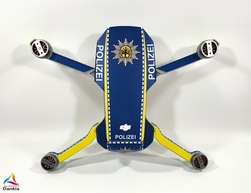 DJI MINI 2 - SKIN - DESIGN POLIZEI * - Decal - Wrap - Folie - Bild 6 von 10