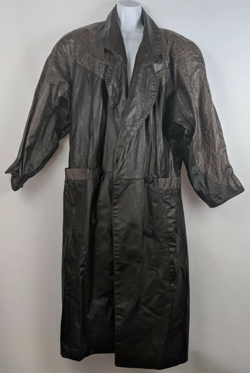 G iii leather trench best sale coat