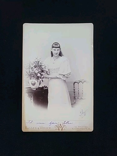 Danemark Princesse Thyra Signé Armoire Carte CDV Autographié Photo Danois - Photo 1 sur 16