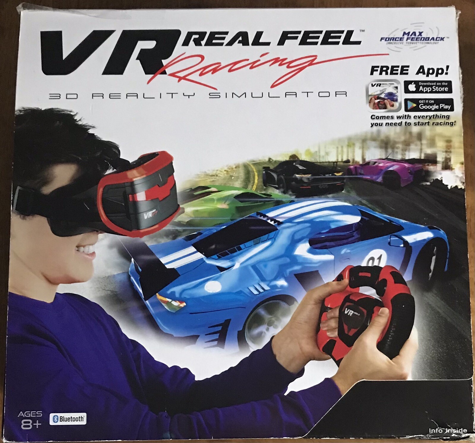 VR Entertainment  Car Racing Gaming System with Bluetooth Steering Wheel Tested