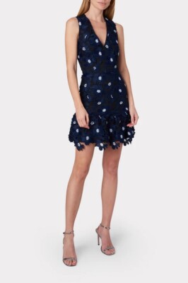 poppy lace mini dress Poppy Lace Up Mini Dress - Brown/combo
