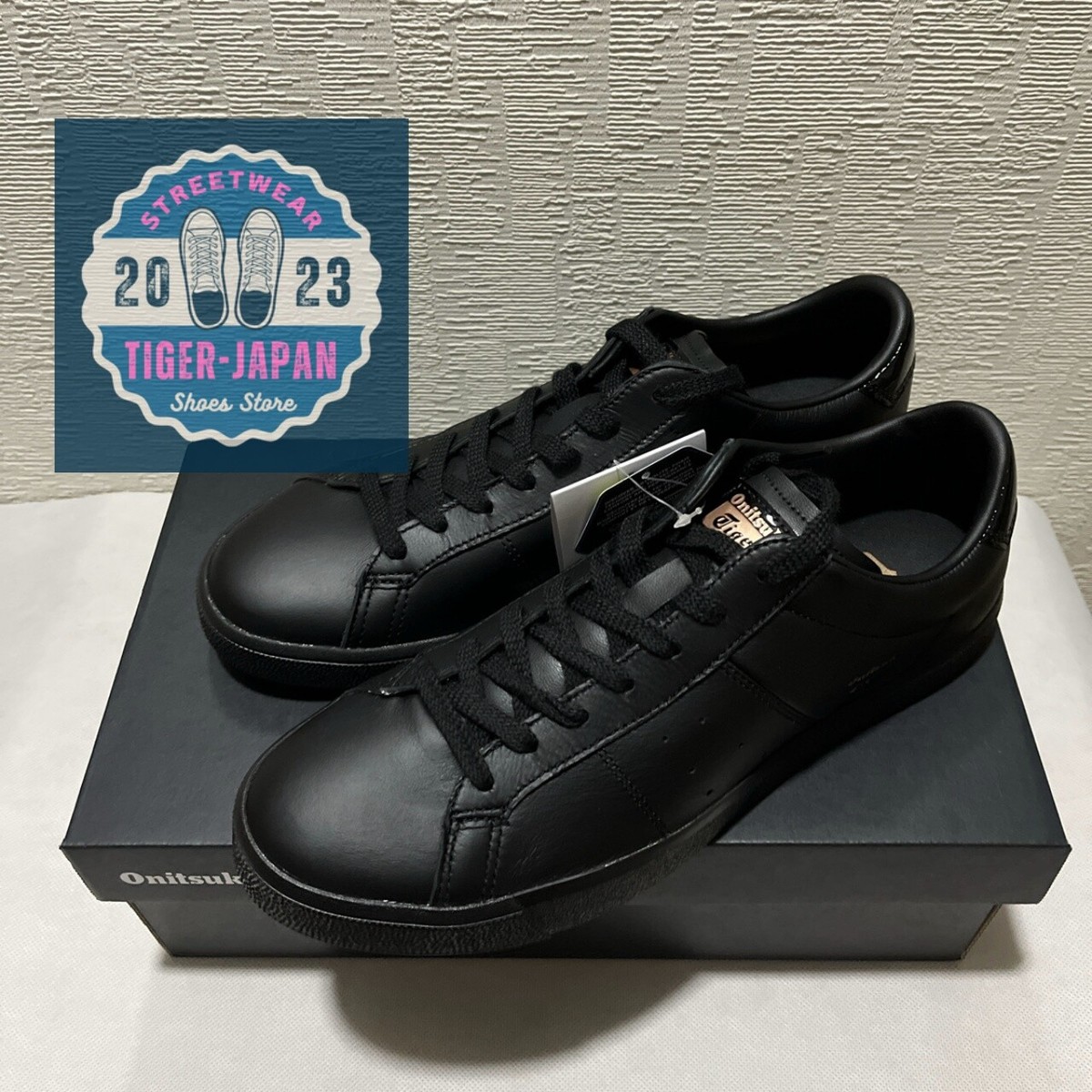 Onitsuka Tiger LAWNSHIP 3.0 1183A568 001 Black Unisex Shoes Onitsuka Tiger LAWNSHIP 3.0 1183A568 001 Black Unisex Shoes